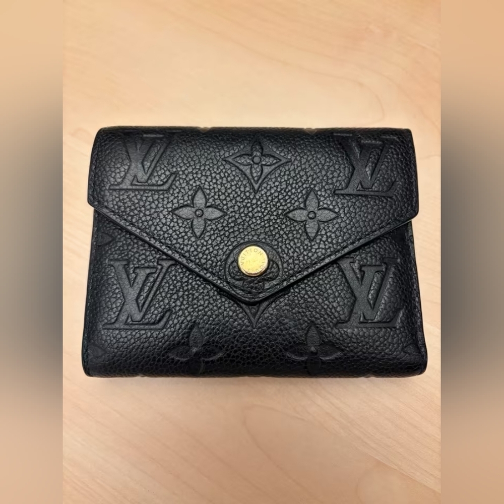 Louis Vuitton Black Victorine Wallet